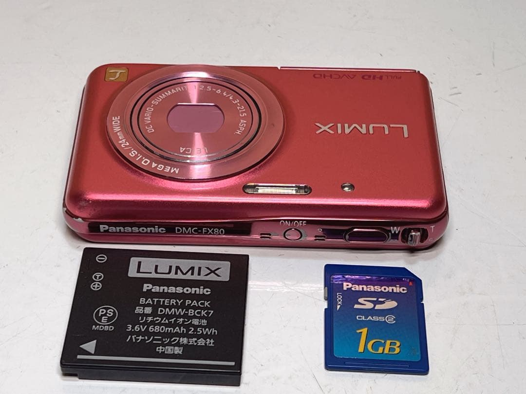 Panasonic LUMIX DMC-FX80 デジカメ コンデジ