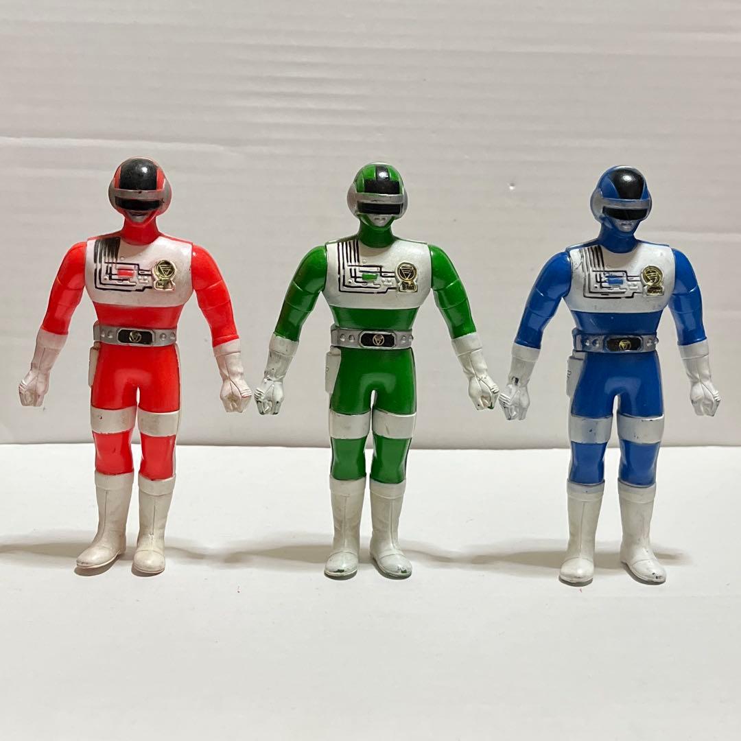 ☆バイオマン ソフビ 5体セット☆