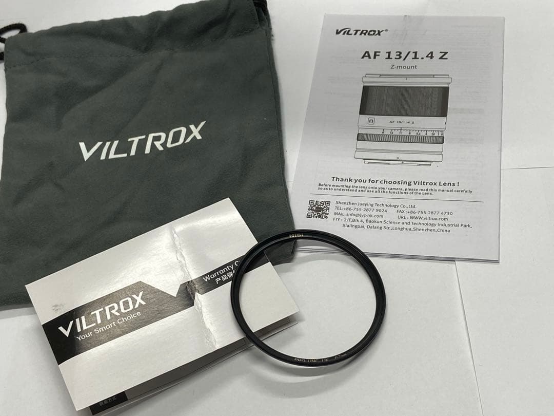 【本体超美品】VILTROX AF 13mm F1.4Z