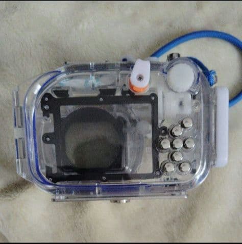 水中カメラセット　①LUMIX DMC-TZ7-A ②マリンケース DMW-MC