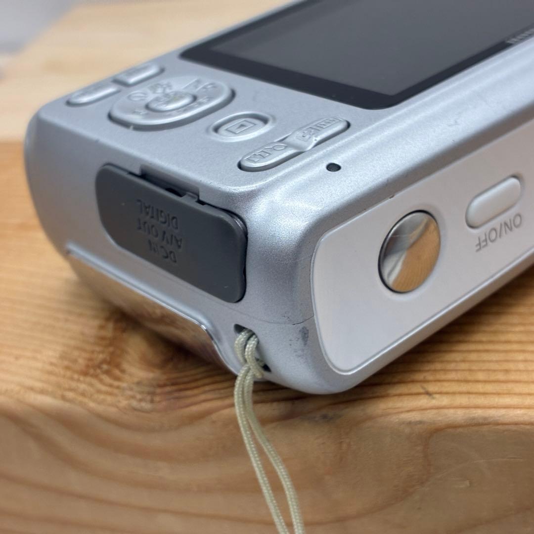 【動作品】Canon PowerShot A480シルバー　単3電池駆動 B