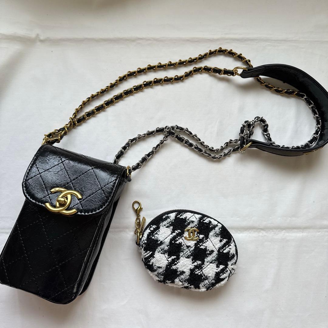 CHANEL 海外VIP 顧客限定 ノベルティ スマホポーチ ショルダーバッグ