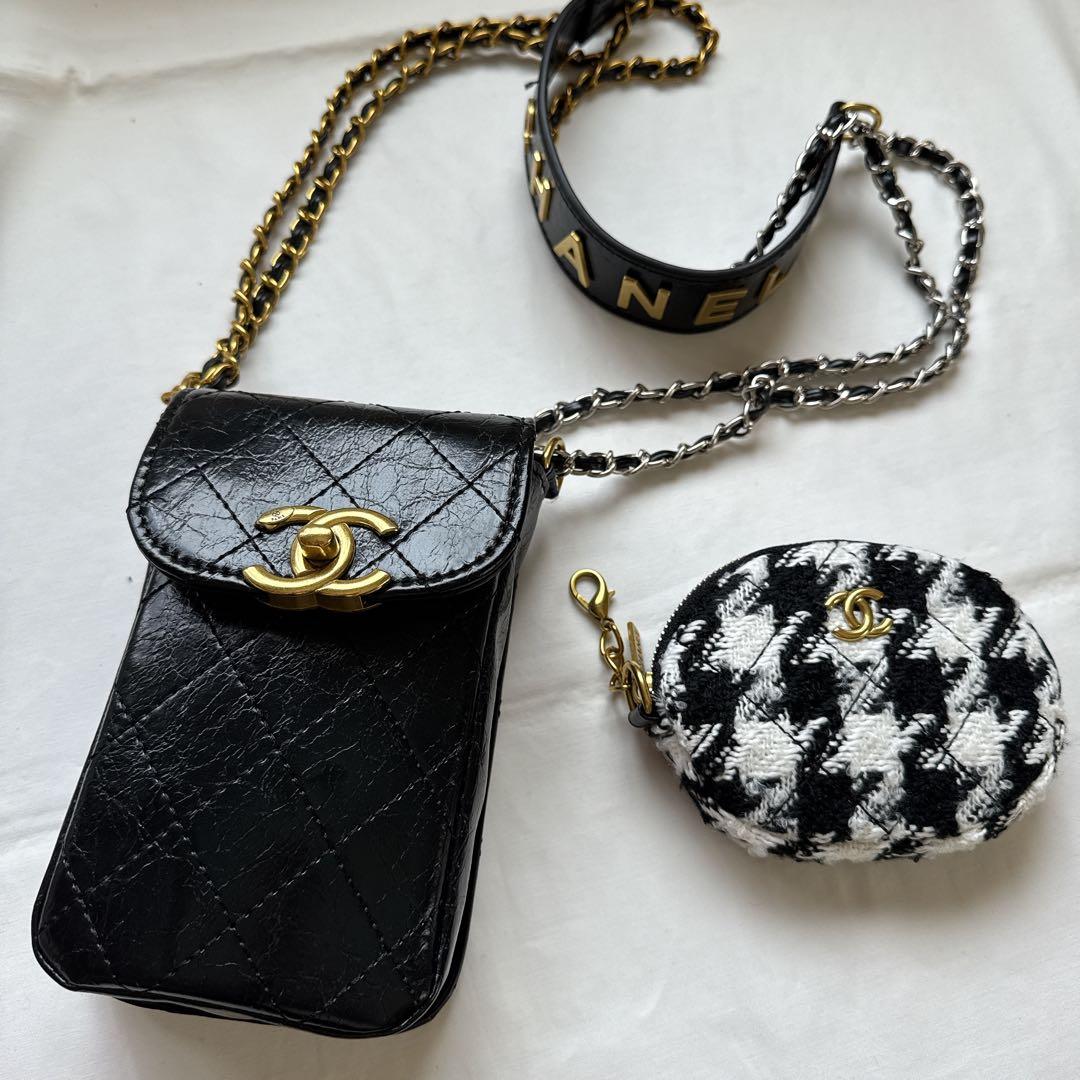CHANEL 海外VIP 顧客限定 ノベルティ スマホポーチ ショルダーバッグ