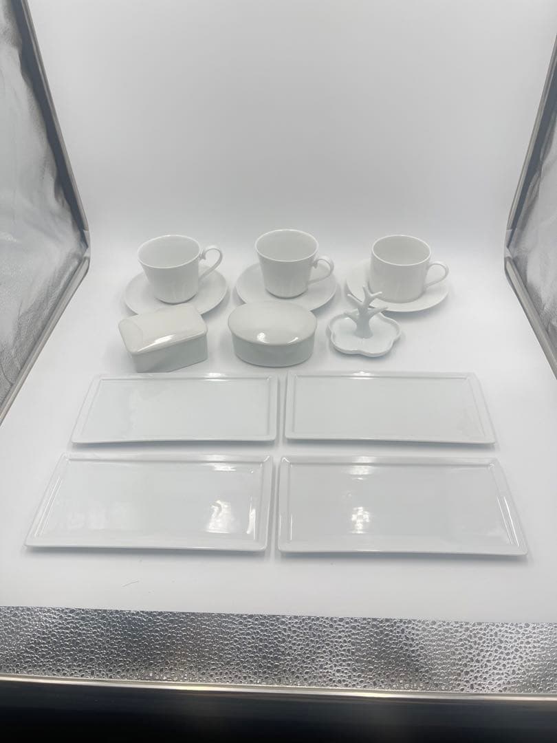 【白磁まとめ売り⑤】18点セット