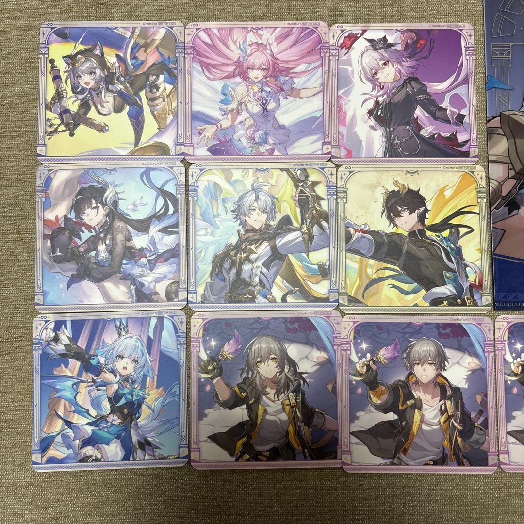 崩壊スターレイル スタレ GIGO限定 キメラ焼き コースター 10点おまけ付