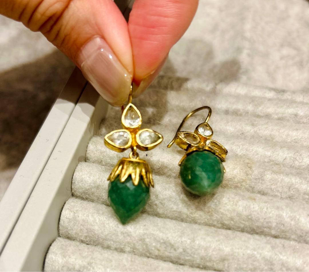 Mastani エメラルド　ピアス