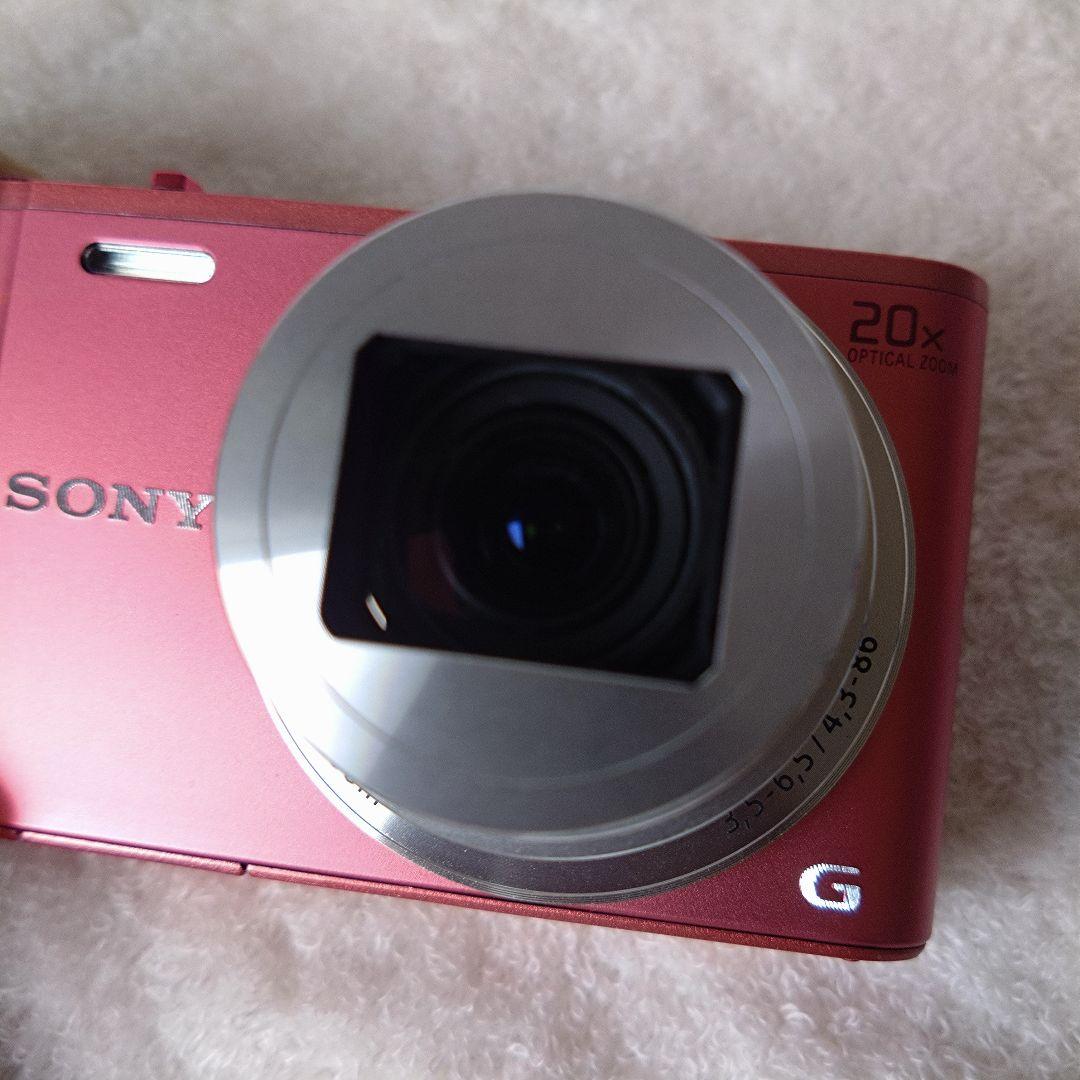 ほぼ新品 Sony ソニー Cyber-shot DSC-WX350 ピンク