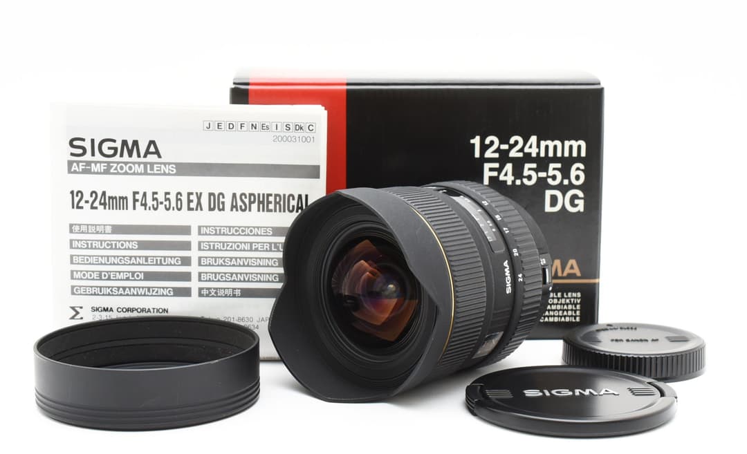 美品 Sigma EX 12-24mm DG HSM Canon 用 #8096