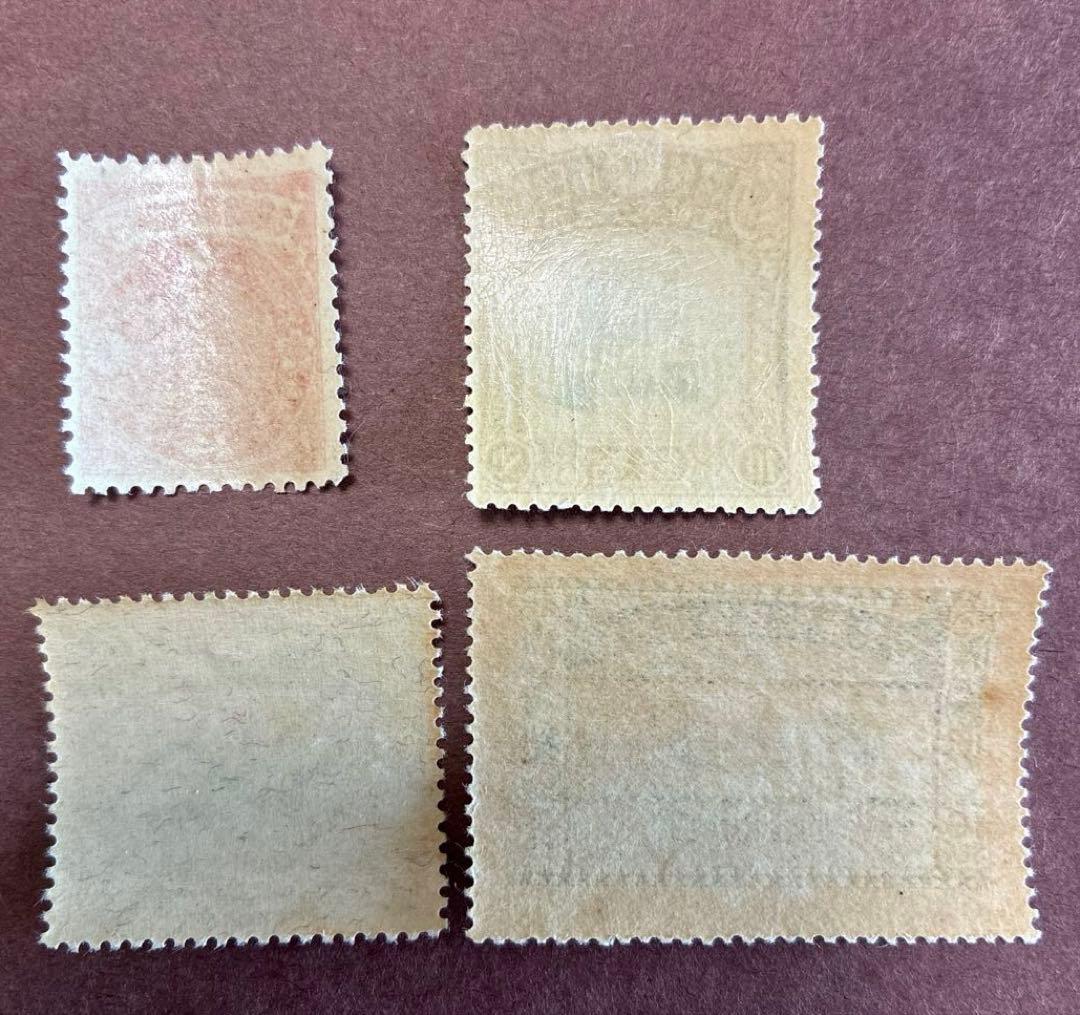 戦前記念切手　未使用　93種　カタログ価約８０万円　大特価　銭単位切手