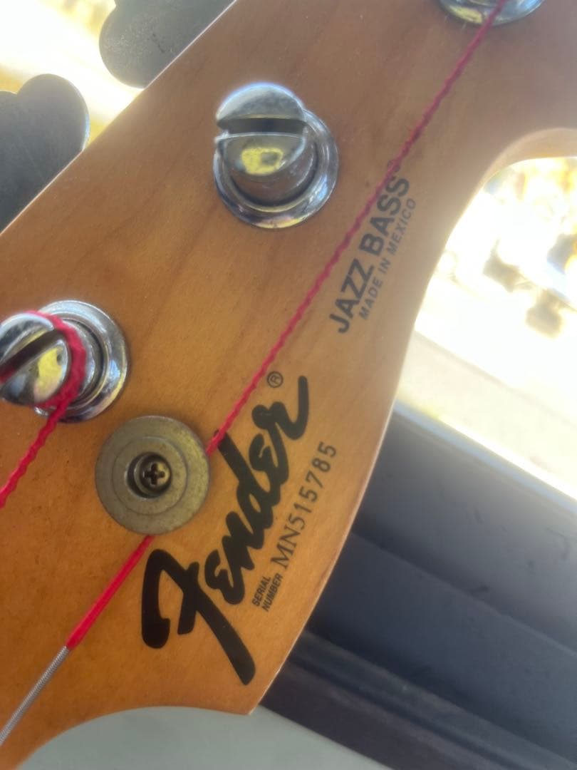 １４０８.Fender Jazz Bass アイボリー ベース