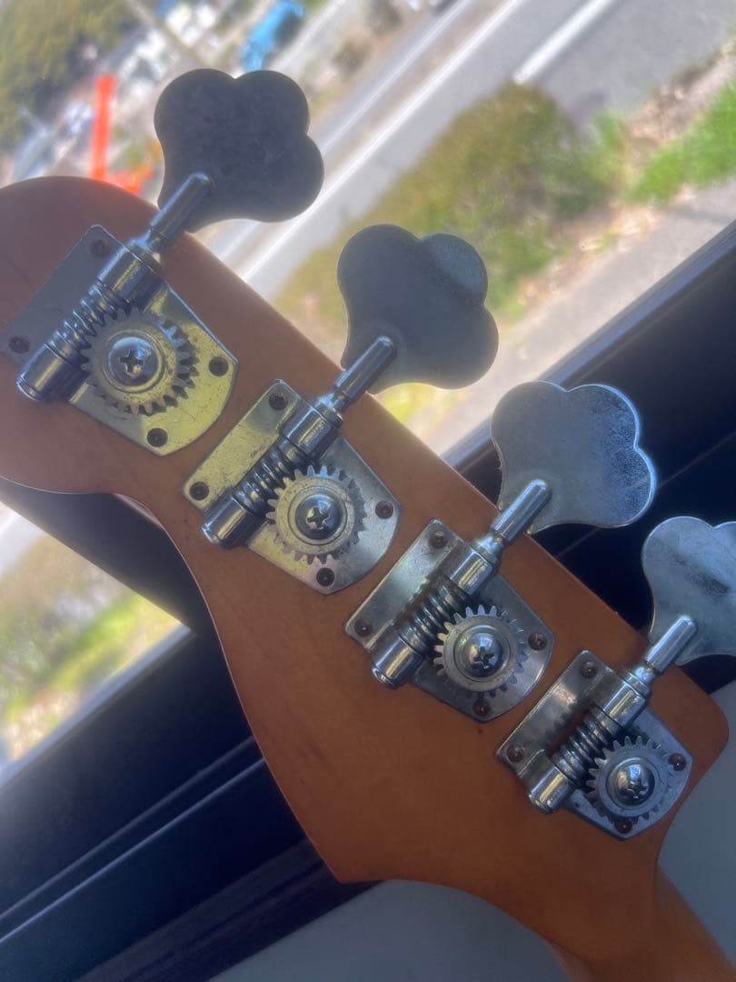 １４０８.Fender Jazz Bass アイボリー ベース
