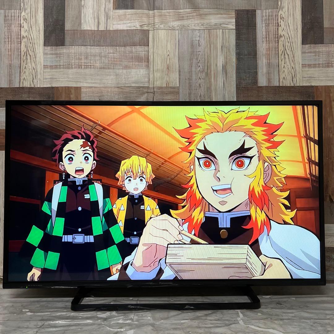 全国送料込❣️パナソニック43型液晶テレビ外付けHDD録画可能