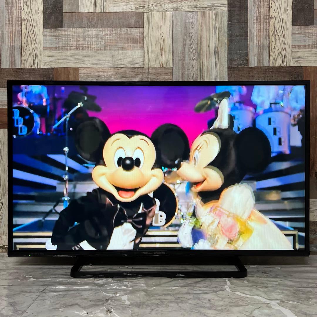 全国送料込❣️パナソニック43型液晶テレビ外付けHDD録画可能