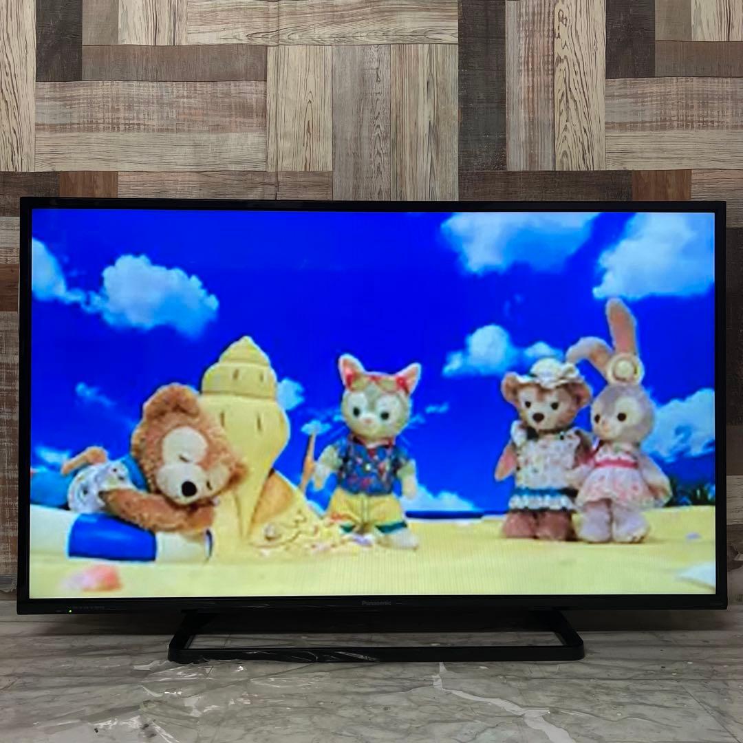 全国送料込❣️パナソニック43型液晶テレビ外付けHDD録画可能