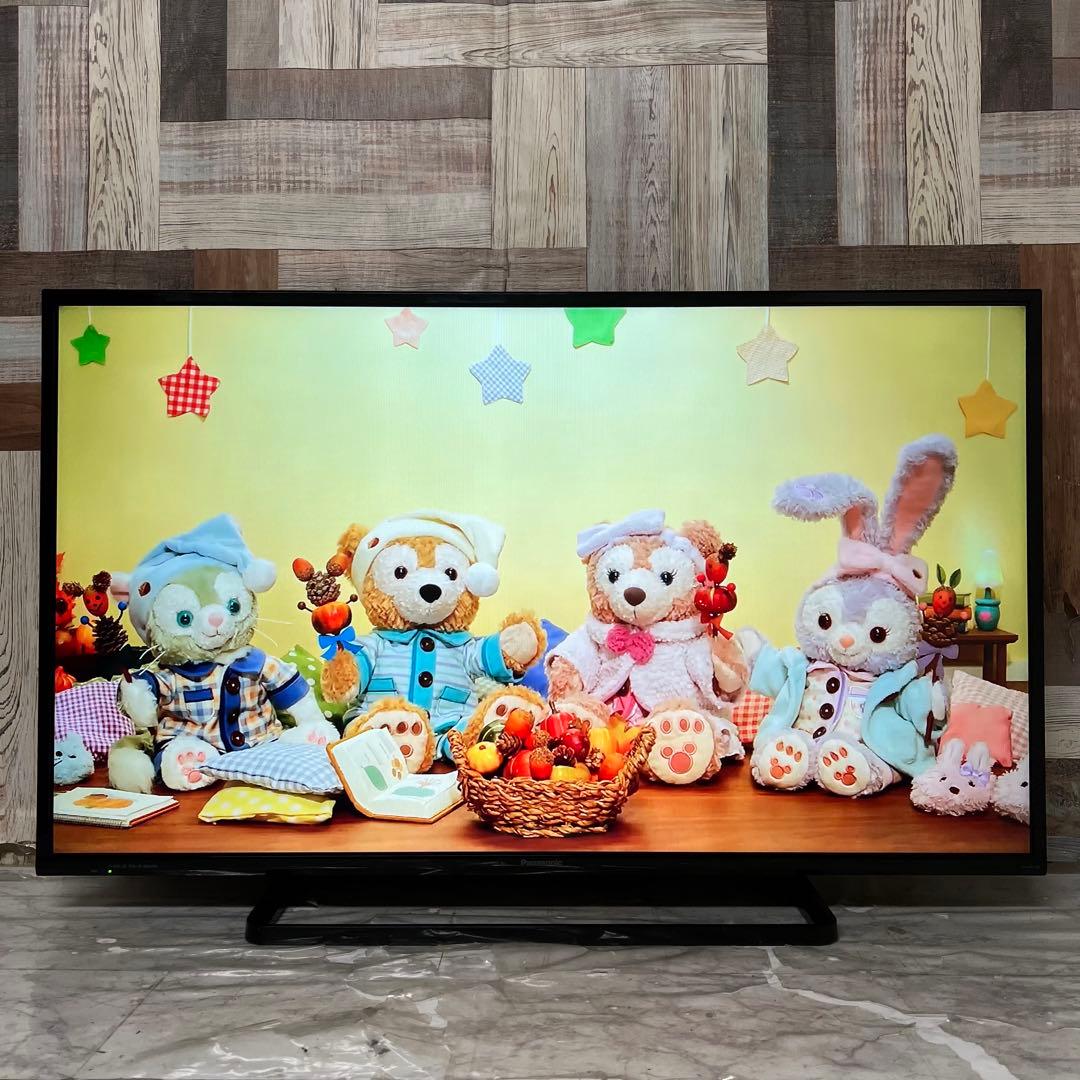 全国送料込❣️パナソニック43型液晶テレビ外付けHDD録画可能