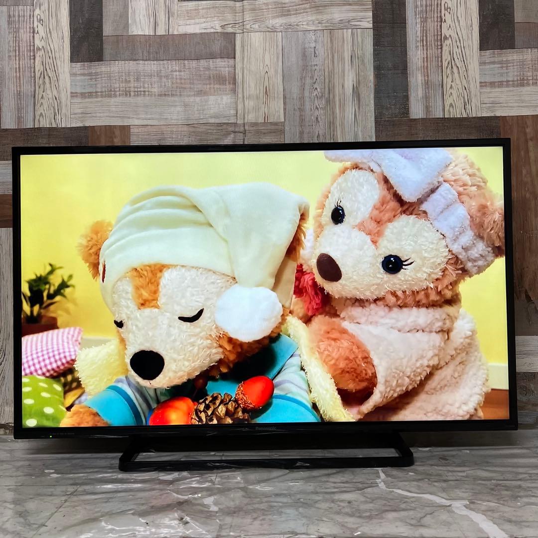 全国送料込❣️パナソニック43型液晶テレビ外付けHDD録画可能
