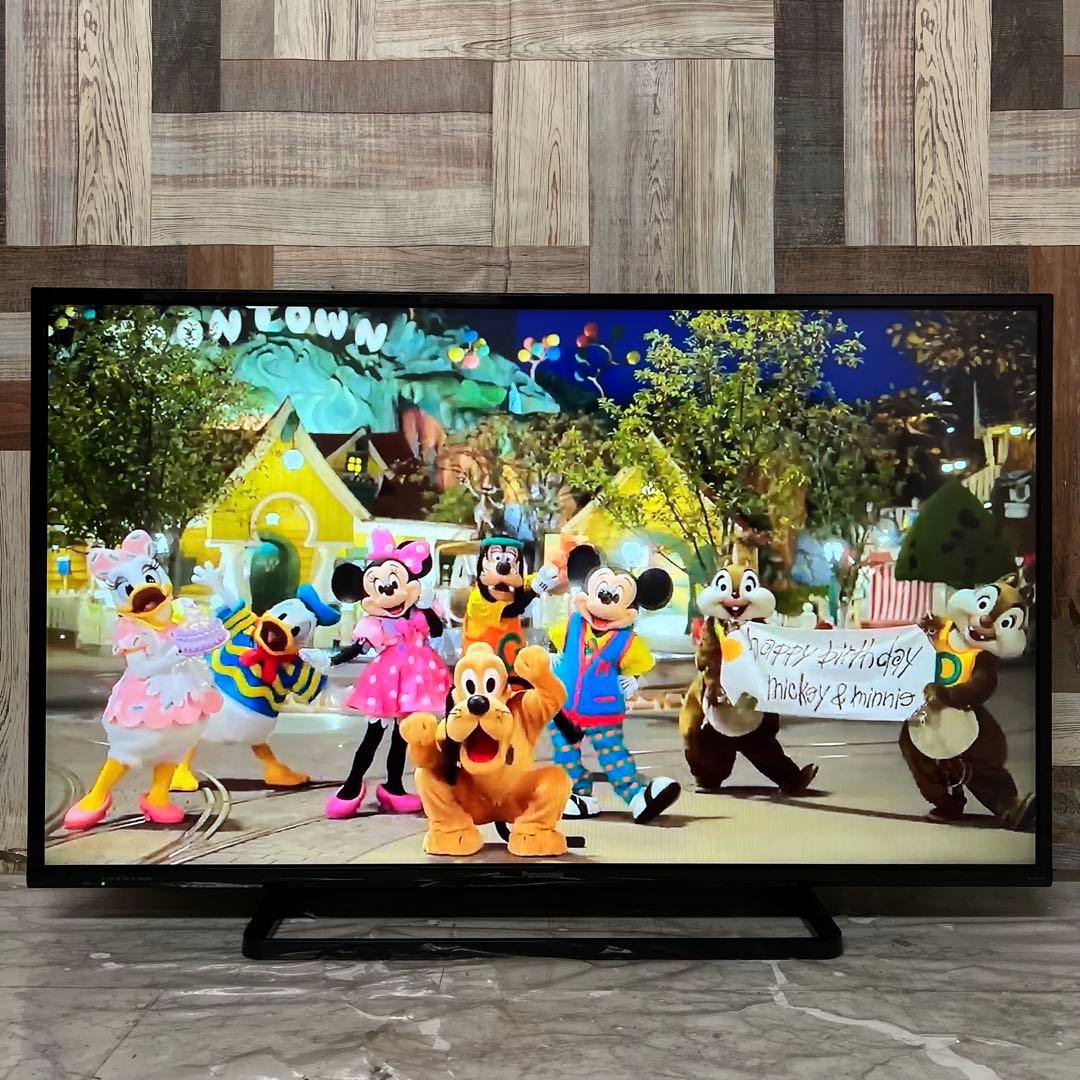 全国送料込❣️パナソニック43型液晶テレビ外付けHDD録画可能