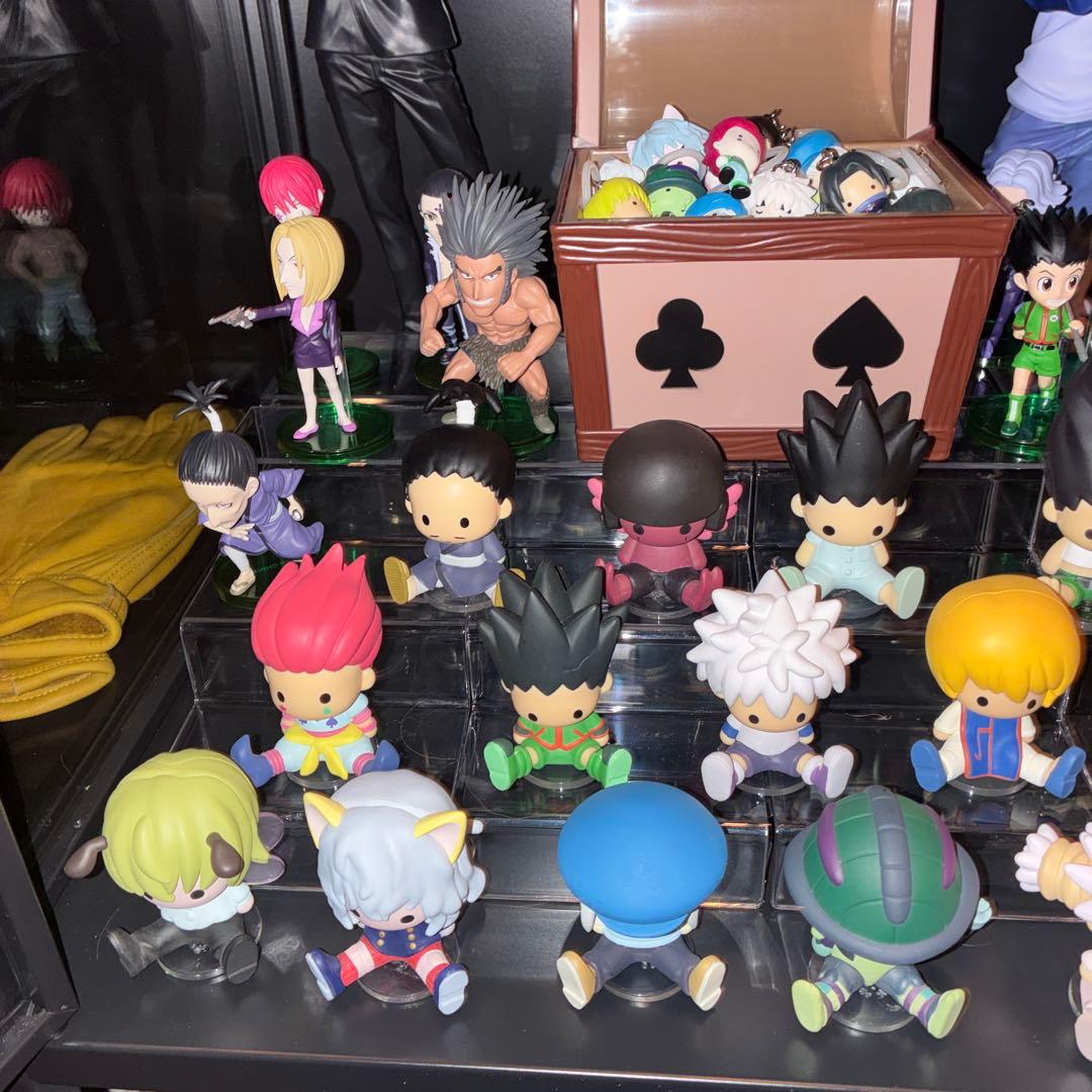 ハンターハンター　フィギュアセット　ペタドール　ヒソカのおもちゃ箱　一番くじ