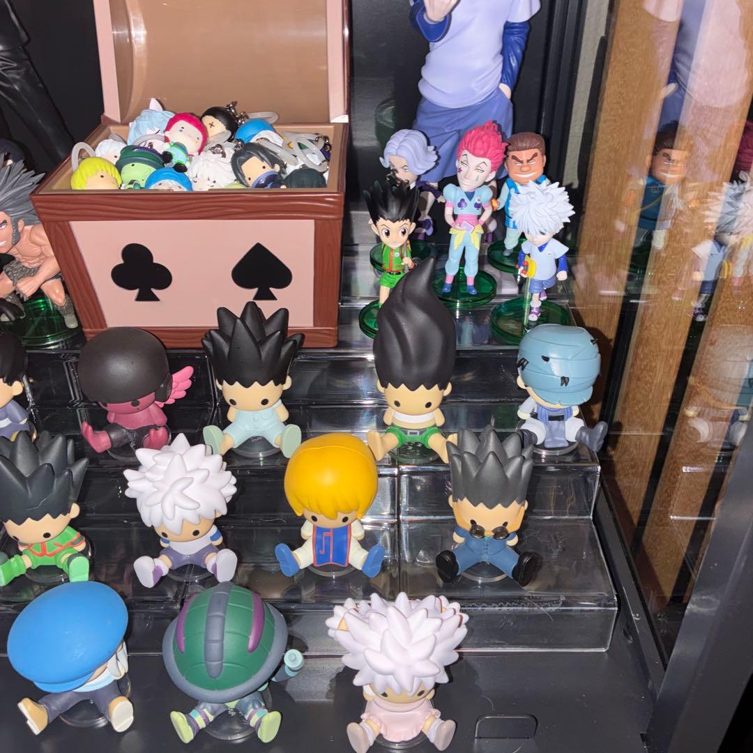 ハンターハンター　フィギュアセット　ペタドール　ヒソカのおもちゃ箱　一番くじ