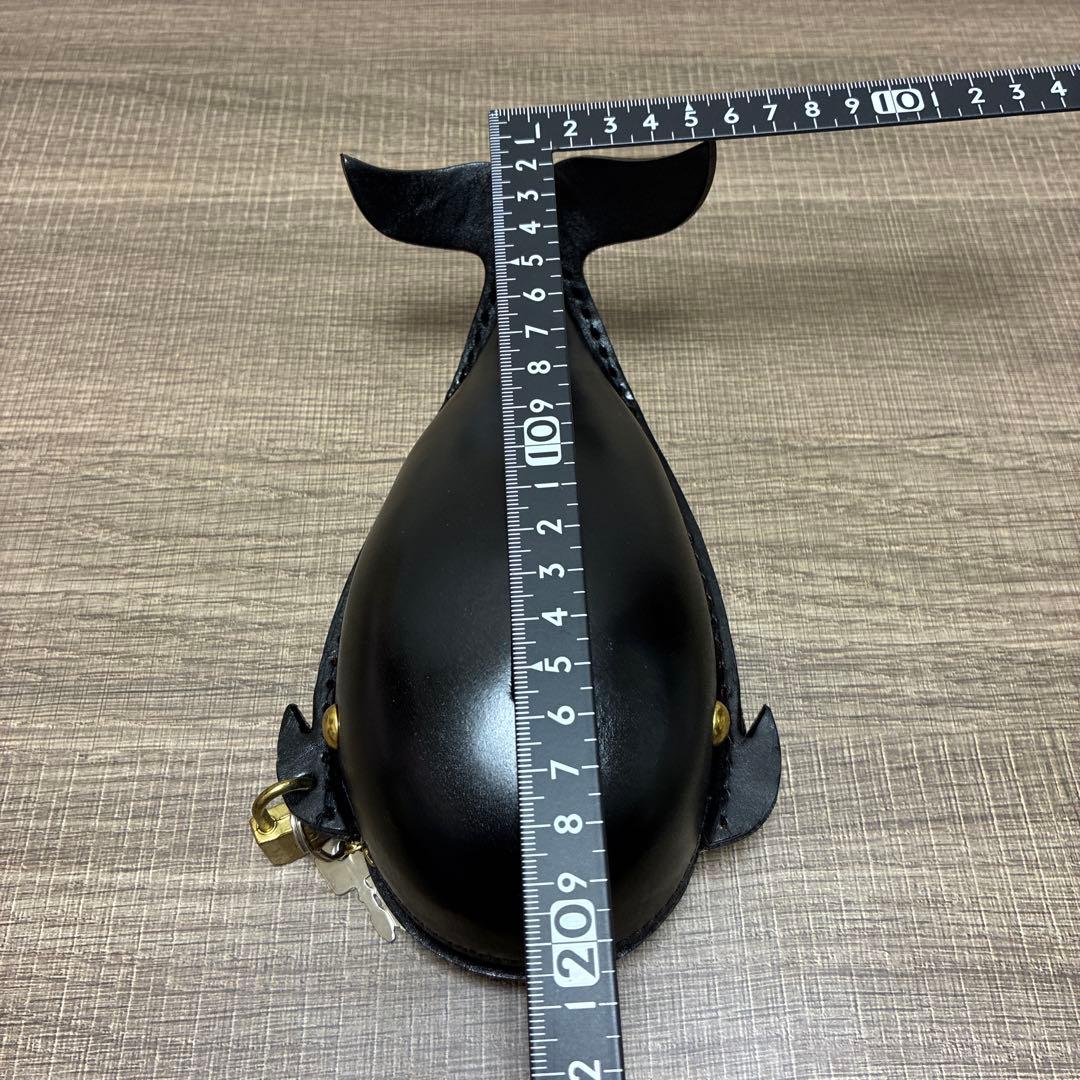 鴻池製作所 クジラ 貯金箱 鍵付き