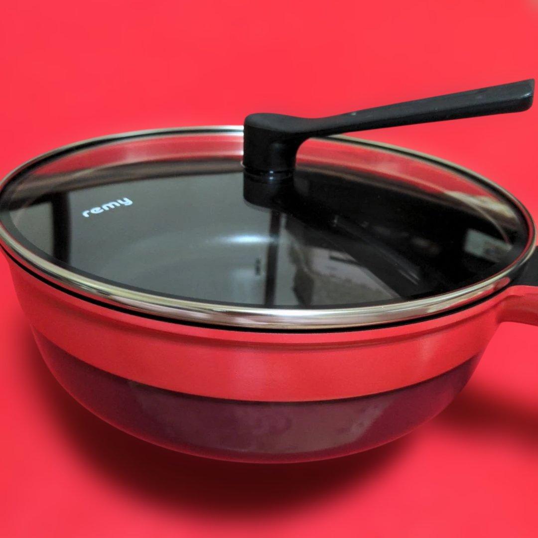 remy pan + レミパンプラス　24cm レッド