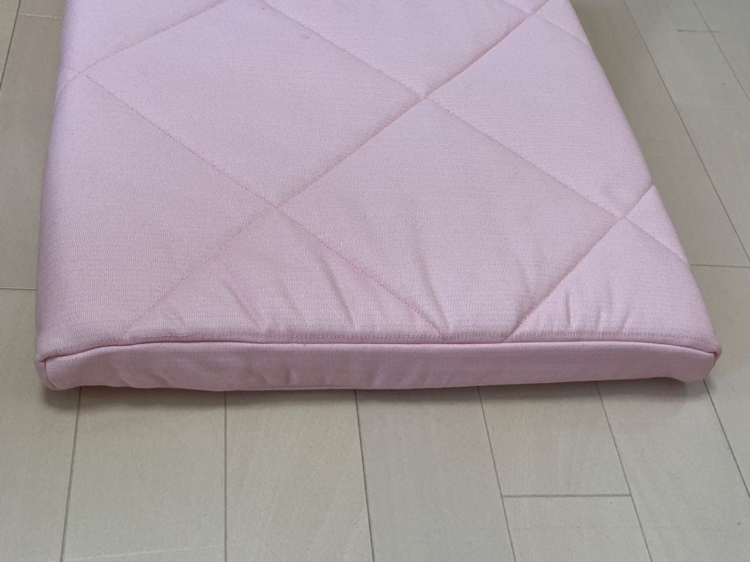 IKEA ポエング　 パーソナルチェア＆オットマン　 クッション付　ピンク