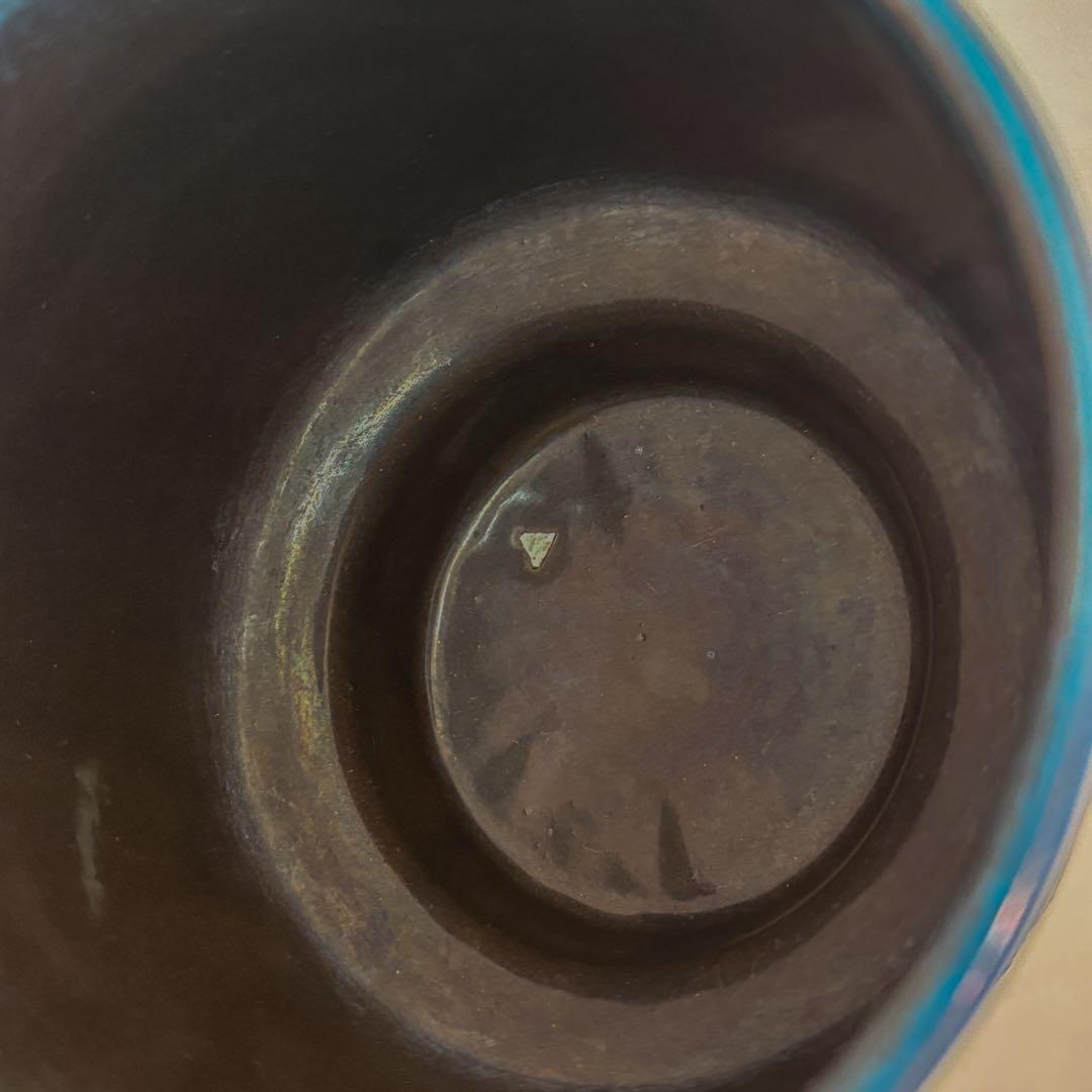 【東ドイツ Strehlaの鉢カバー】ヴィンテージ Fat lava T-10