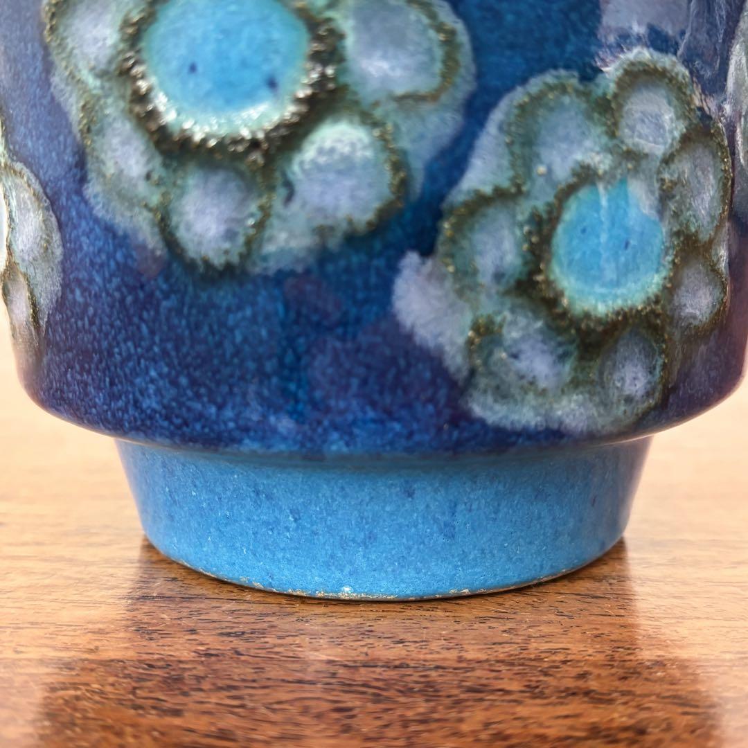 【東ドイツ Strehlaの鉢カバー】ヴィンテージ Fat lava T-10