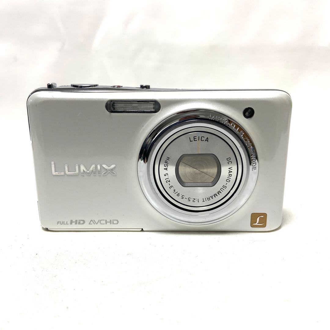 Panasonic LUMIX FX77 コンパクトデジタルカメラ ホワイト