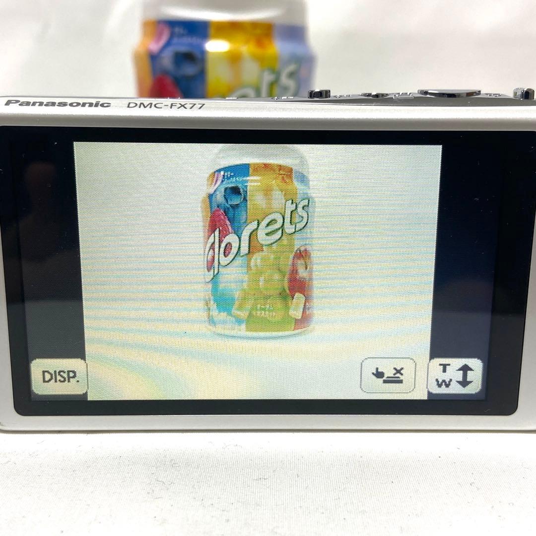 Panasonic LUMIX FX77 コンパクトデジタルカメラ ホワイト