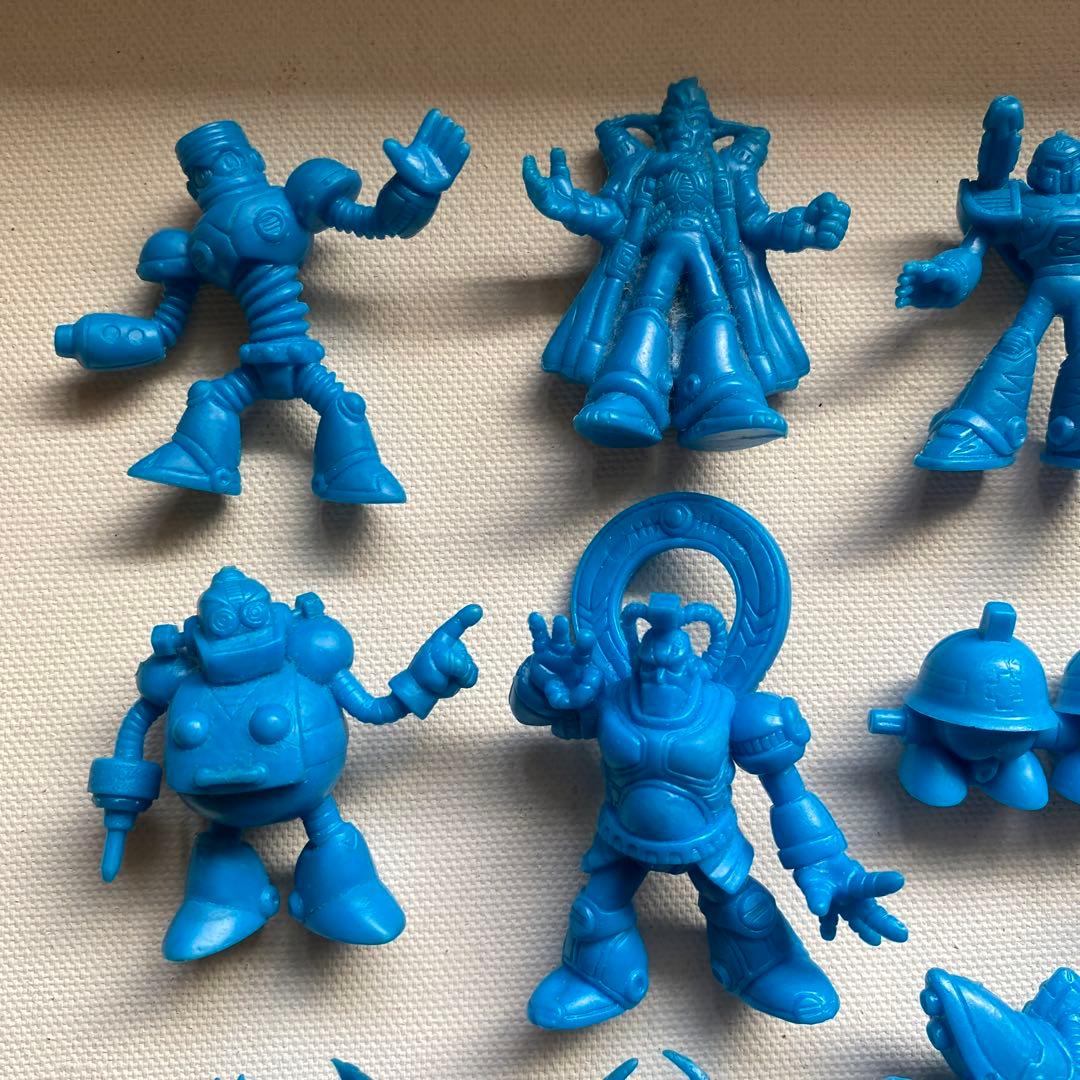 【ばら売り可】ロックマン　ソフビ　フィギュア　青色　8体