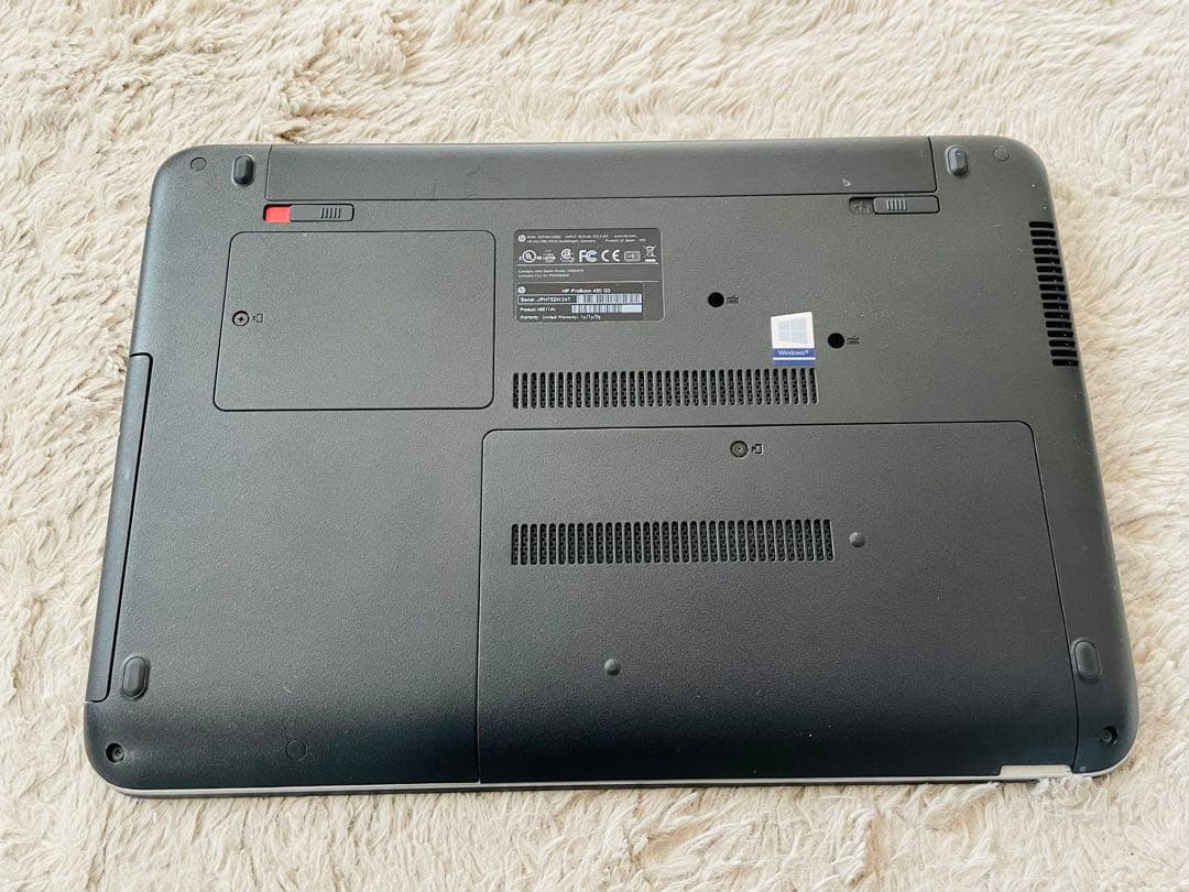 【美品】HP ProBook 450 G3 i5 8GB SSD256GB