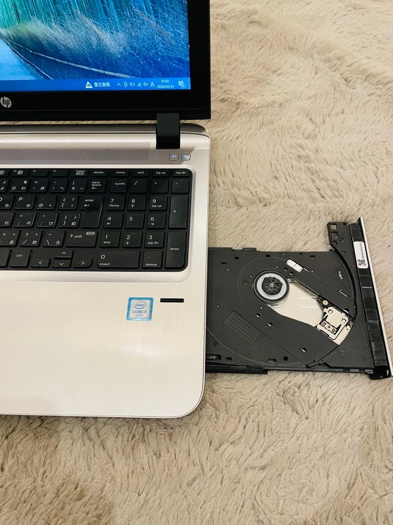 【美品】HP ProBook 450 G3 i5 8GB SSD256GB