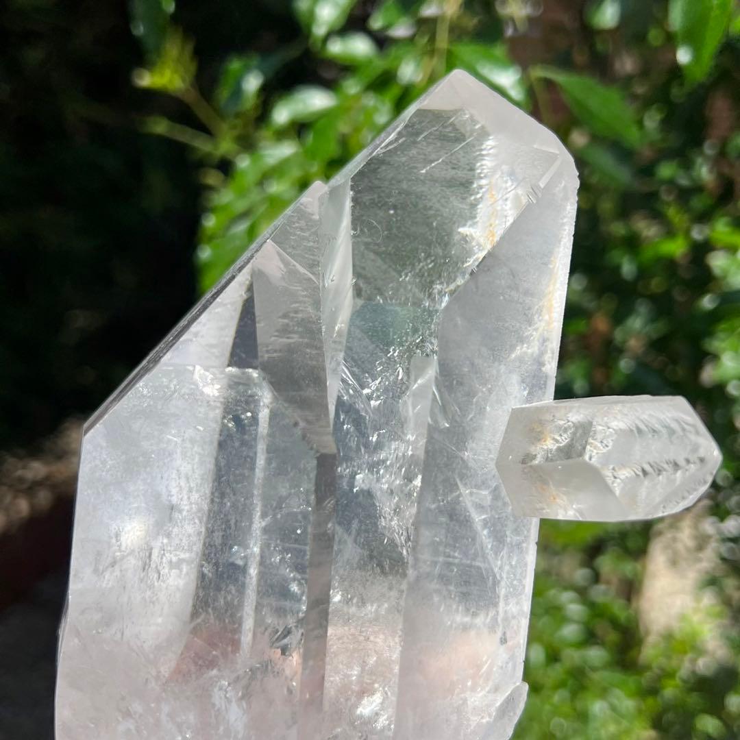 ✳️特別出品☆極みの逸品☆貫入水晶 水晶クラスター 天然石 原石 置物