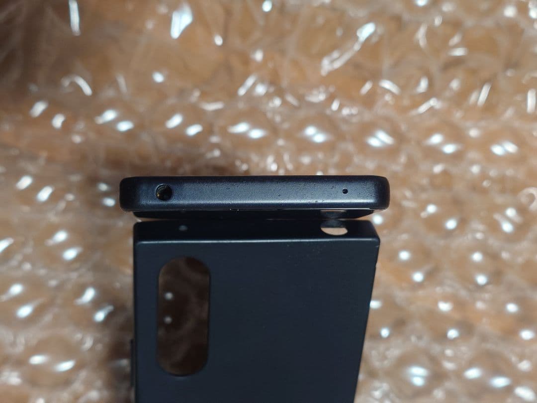 中古品:Xperia10IV 黒 128G カバー有 箱無 SIM解除済