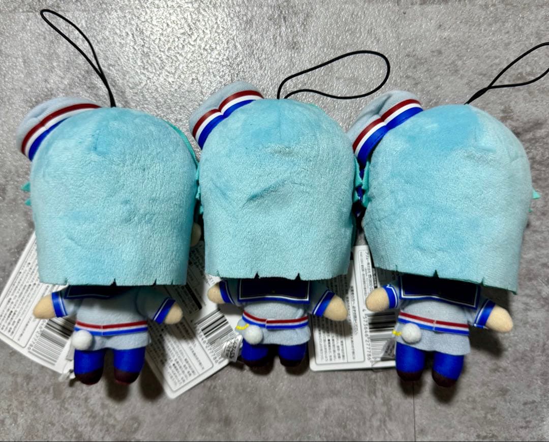 ⑥ 紫之創 新衣装 ぬいぐるみ ×3つセット