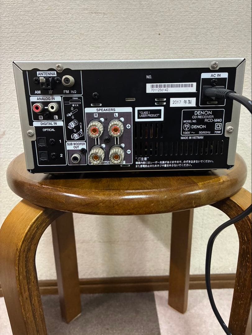 DENON RCD-M40 CDカセットデッキ 2017年製