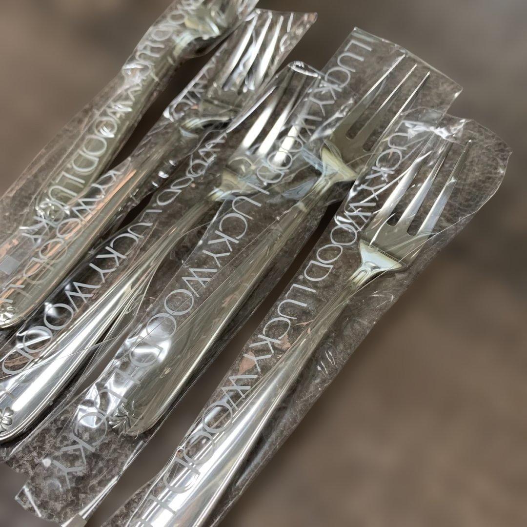 ラッキーウッド　カトラリー40本セット　　マリエッタ