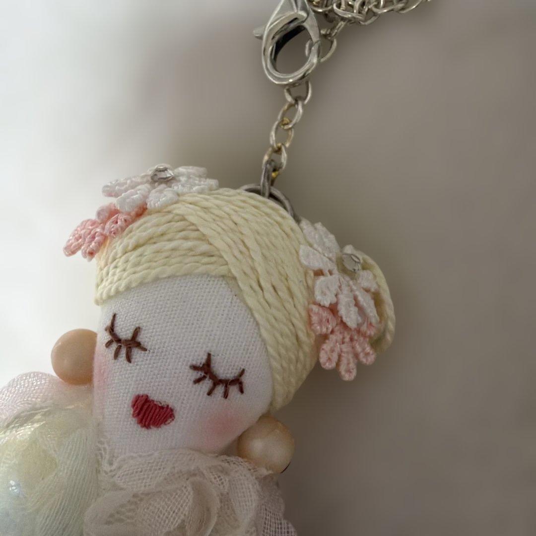ハンドメイド　ドール　ドールチャーム　バックチャーム　ルルベちゃん