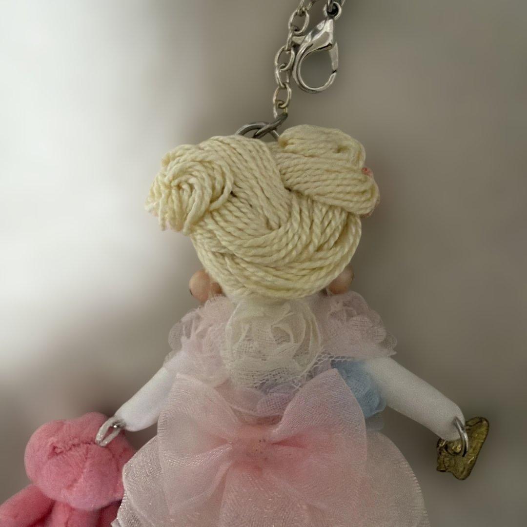 ハンドメイド　ドール　ドールチャーム　バックチャーム　ルルベちゃん