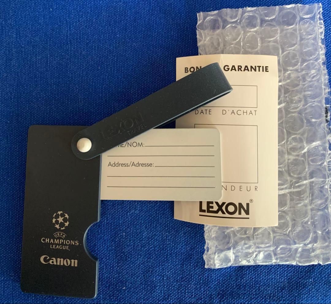 入手不可能！チャンピオンズリーグ・ネームタグ仏LEXON製Canon非売品