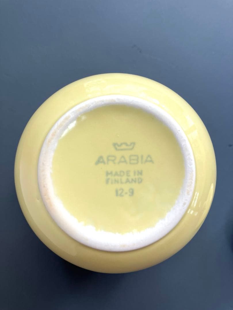【美品】 ARABIA マスタードポット　ビンテージ