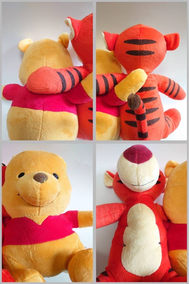 くまのプーさん　ぬいぐるみ　4体セット