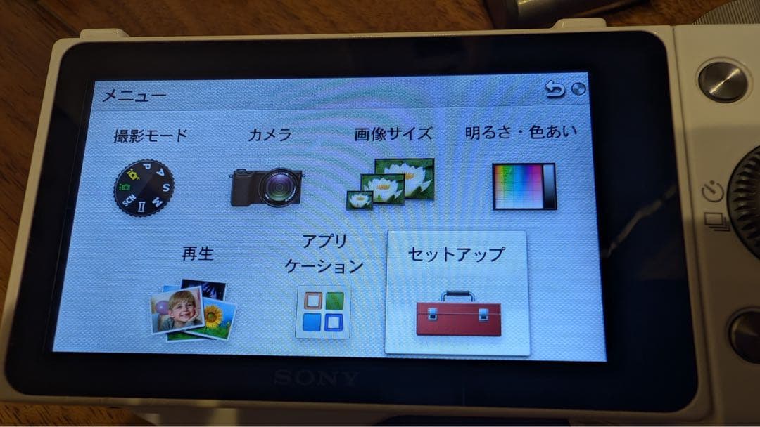 SONY NEX-5R ミラーレス一眼カメラ フラッシュ、マイク付