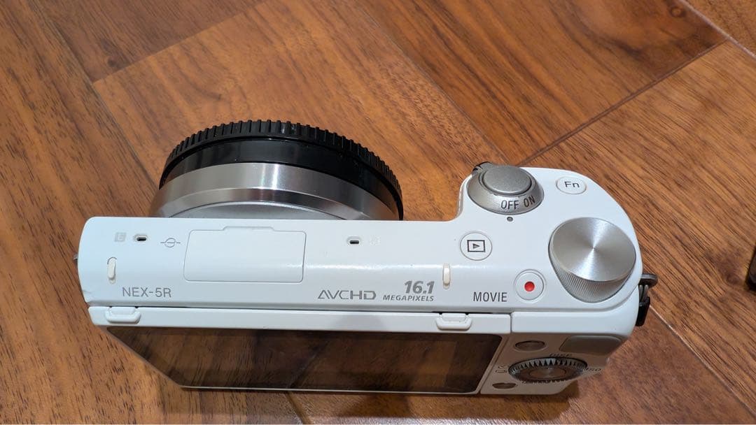 SONY NEX-5R ミラーレス一眼カメラ フラッシュ、マイク付