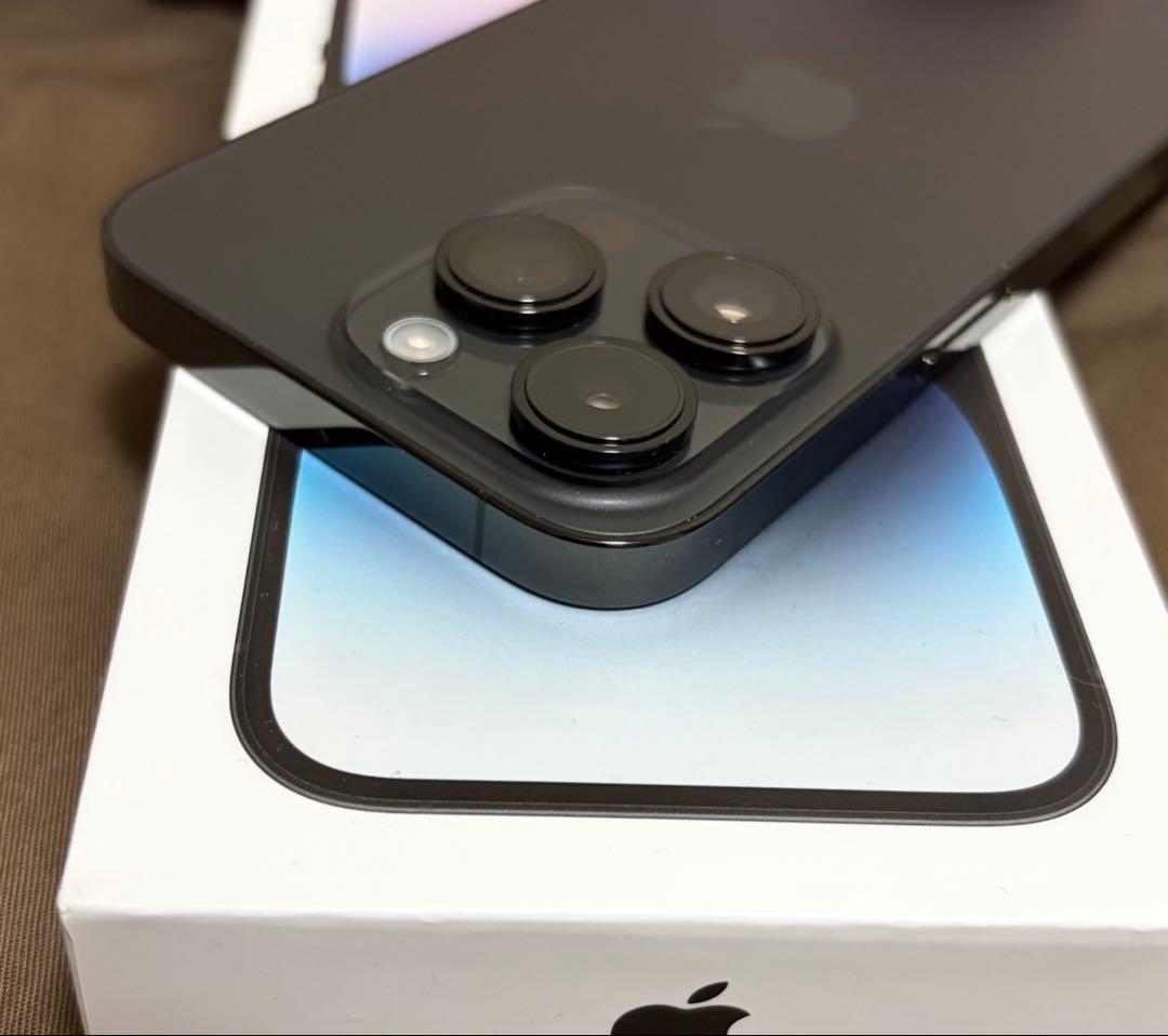 Apple iPhone 14 Pro スペースブラック 本体　箱つき