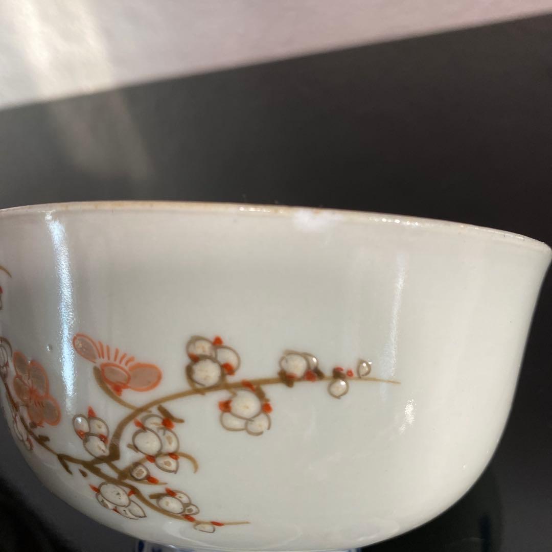 古伊万里（正月食器）蓋つき煮物椀 伝統的和風柄違いセット