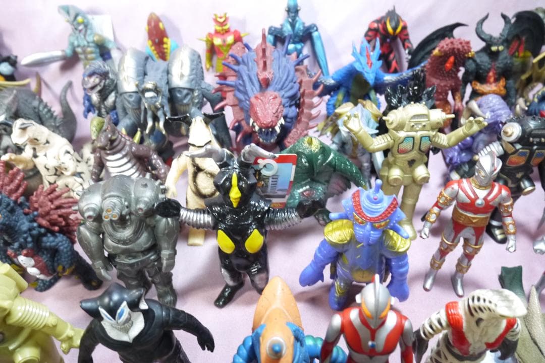ウルトラ怪獣シリーズ　DXシリーズなど　怪獣ソフビ　58体セット