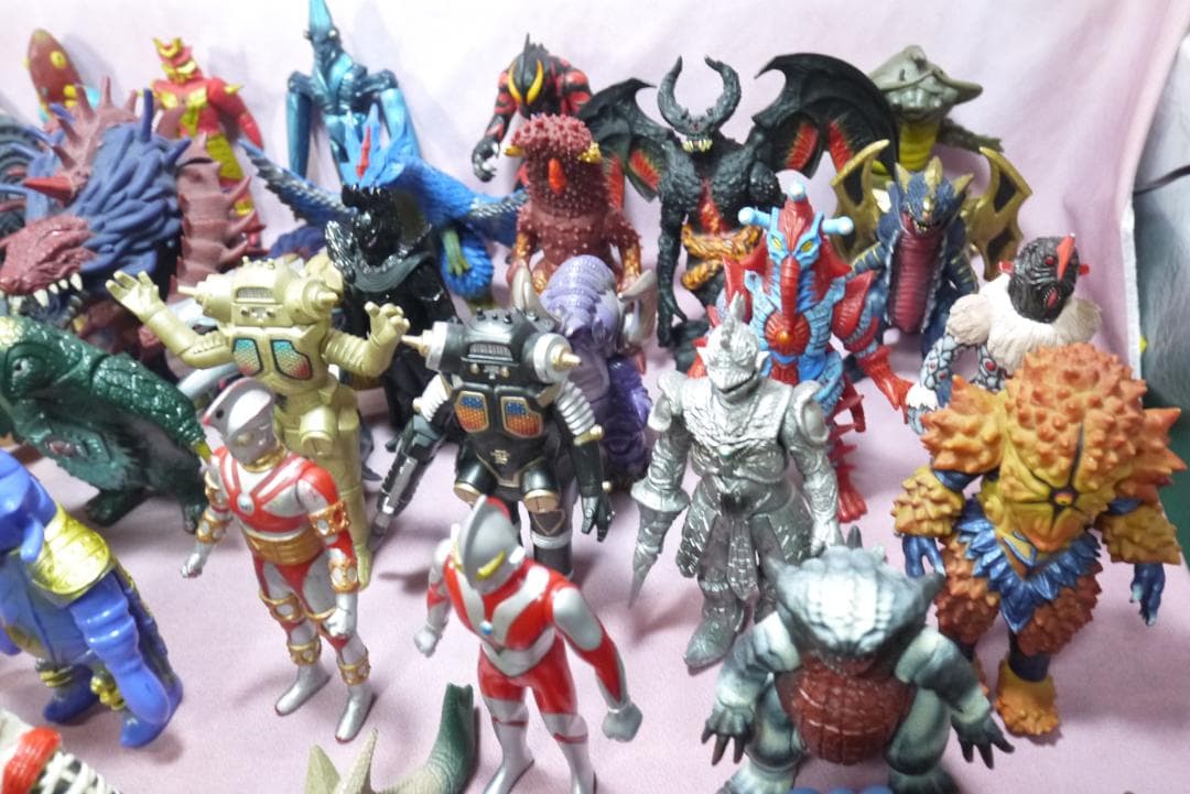 ウルトラ怪獣シリーズ　DXシリーズなど　怪獣ソフビ　58体セット