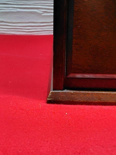 Y 中古 タンス 北海道民芸家具 小箪笥 小物入れ 木製 4段 引き出し S